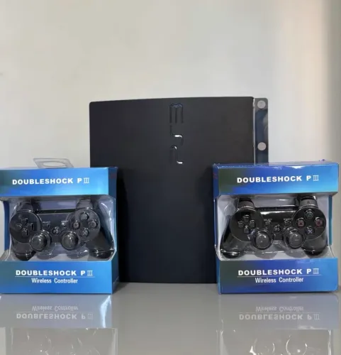 Ps3 slim Destravado com jogos 2 controles GARANTIA