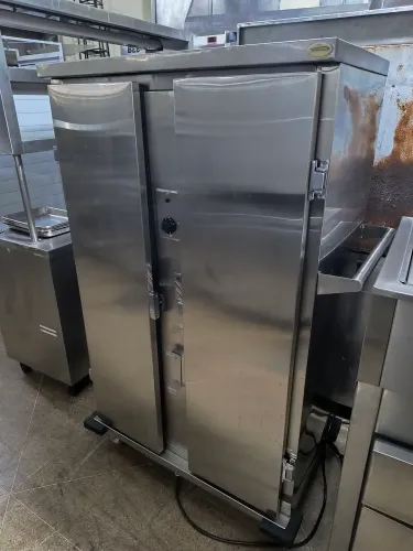 Carrinho Estufa Quente 30 Bandejas Remanox Aço 304 super nova