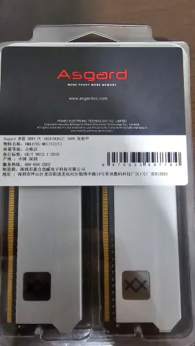 Memória RAM Asgard - 16 GB (2x8)