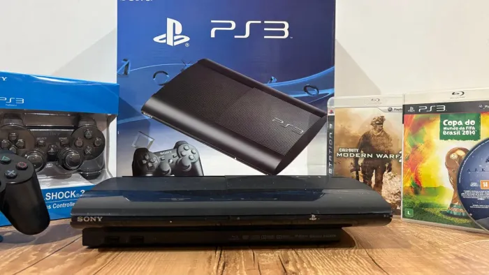 Playstation 3 C/2 Controles + Jogos