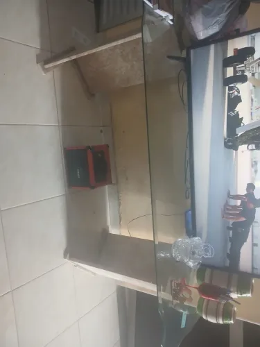 Mesa de vidro jacauna