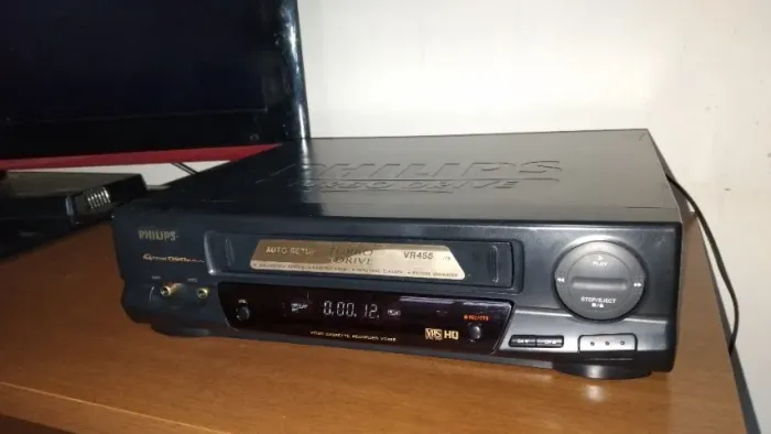 video cassete Philips VR455 otimo estado