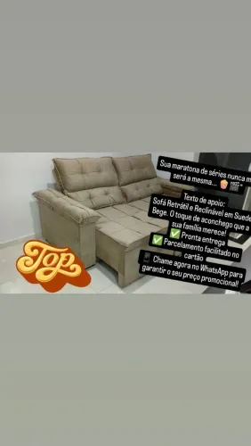 Sofá direto da fábrica