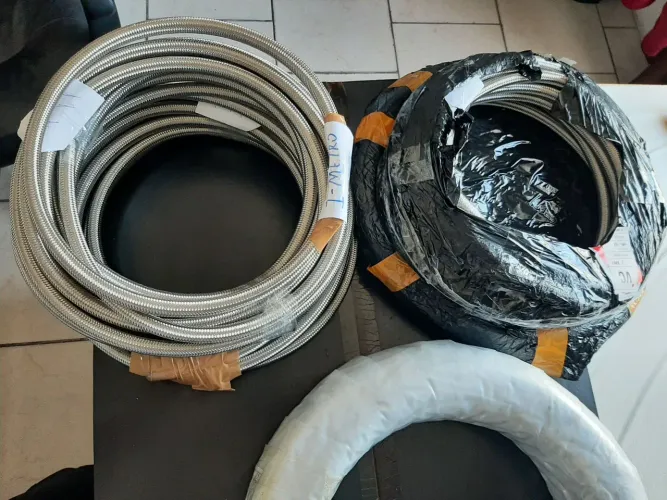 Mangueira R14 Ptfe TEflon Puro Com Malha1/4