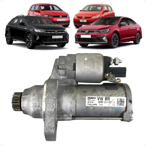 Motor Arranque Partida Vw Polo Nivus Virtus Gol Saveiro 2022