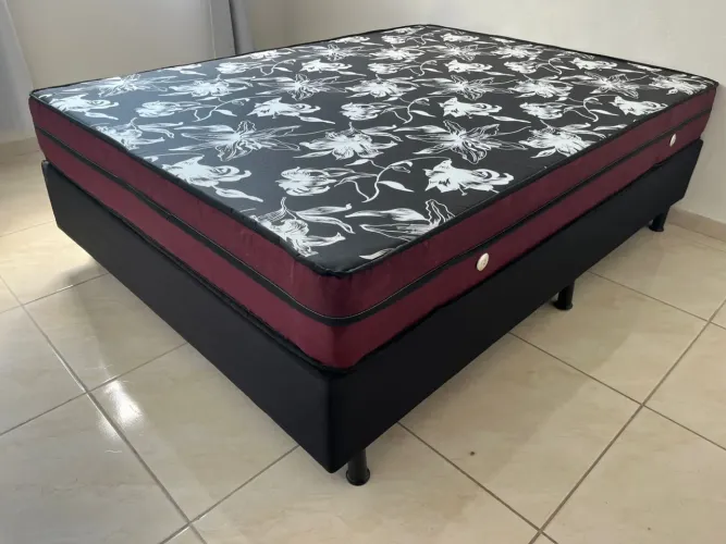 Cama casal de espuma NOVO entrego 