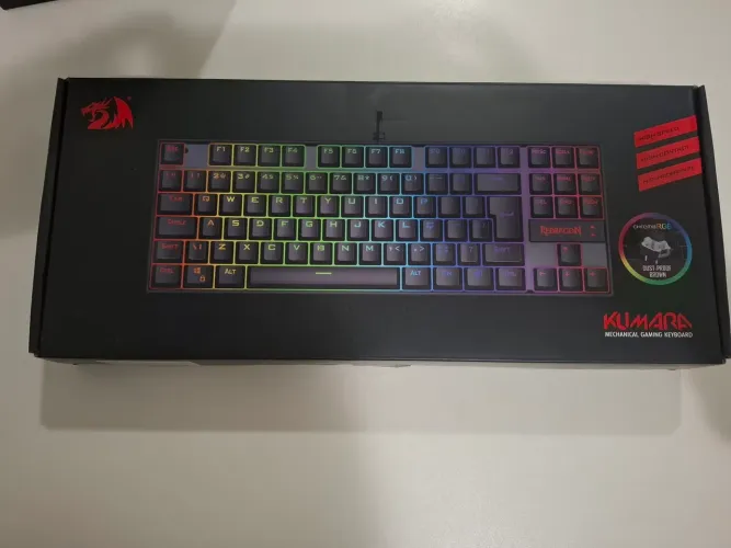 Teclado redragon + headphone gaming havit