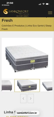 Cama queem 6 meses de uso Seme nova 