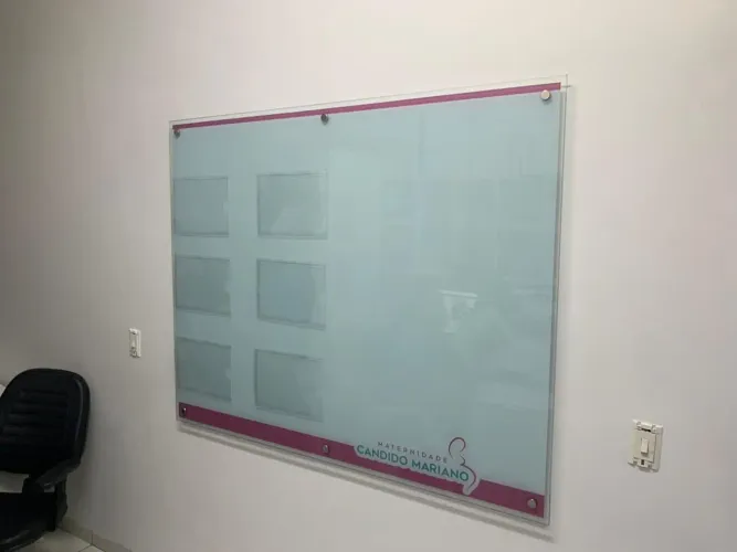 Quadro de avisos recepção