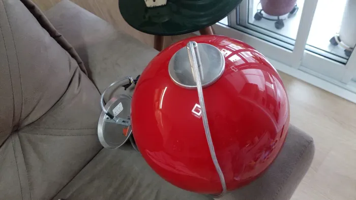 Pendente vermelho 