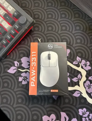 Mouse Gaming Fire Phoenix 1000hz Three Mode BLACK- Novo Lacrado