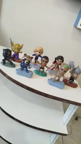 Bonecos McDonald's - Marvel