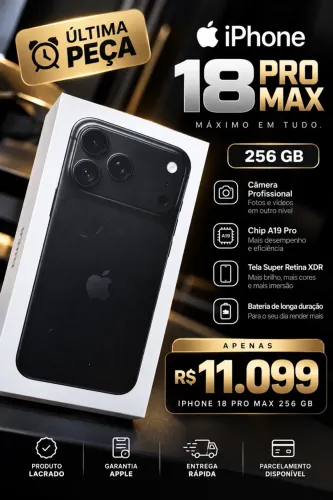 iPhone 18 pro max lacrado