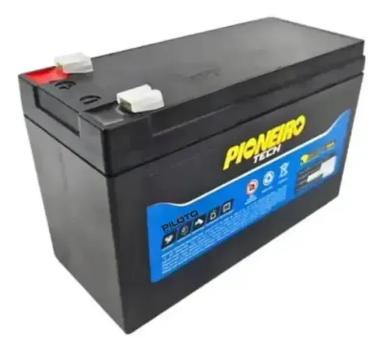 BATERIA Pioneiro Ups No-break Alarme Cerca T12-9f2 12v 9ah