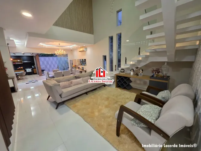 Casa Semimobiliada no Passaredo com 306m² 5 Quartos Gerador, Energia solar
