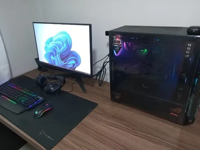 PC Gamer Ryzen 7 5800X RTX 3080 Ti 32GB RAM Monitor Asus 27 180Hz QHD