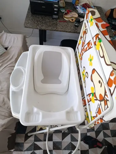 Banheira e trocado