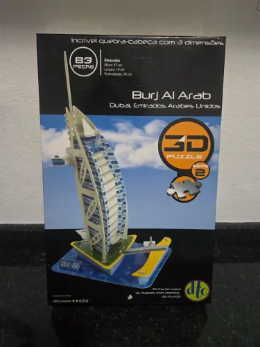 Quebra cabeça  Burj Al Arab 3d