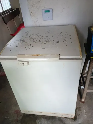Freezer uma tampa R$500