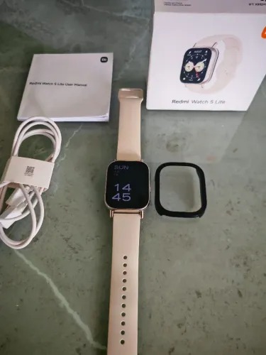 Smartwatch Xiaomi Redmi Watch 5 Lite - Completo na Caixa (Estado de novo) + Capa Brinde