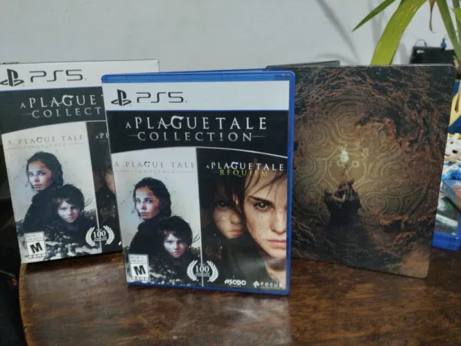 Plague tale collection mais steel book