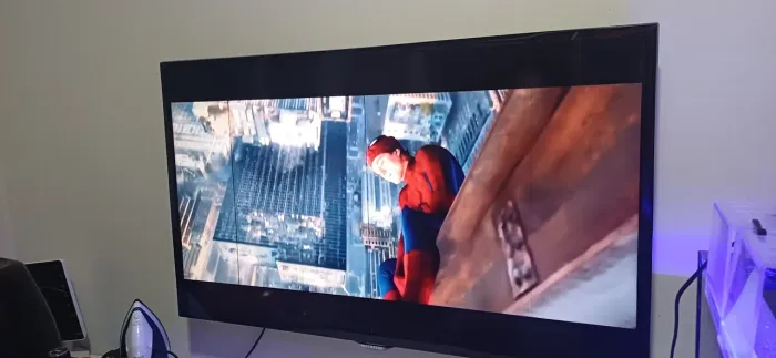 Smart TV 40" Samsung com defeito na tela