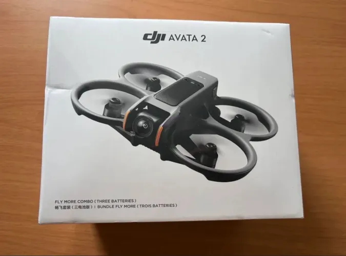 DRONE DJI AVATA 2 FLY MORE COMBO NOVO LACRADO 
