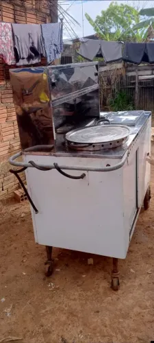 Carrinho de vendas de comida