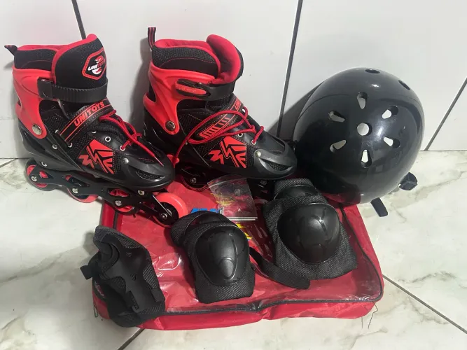 Patins infantil kit completo