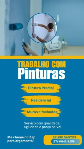 Pintor em geral. (LER ANÚNCIO ATÉ O FINAL)