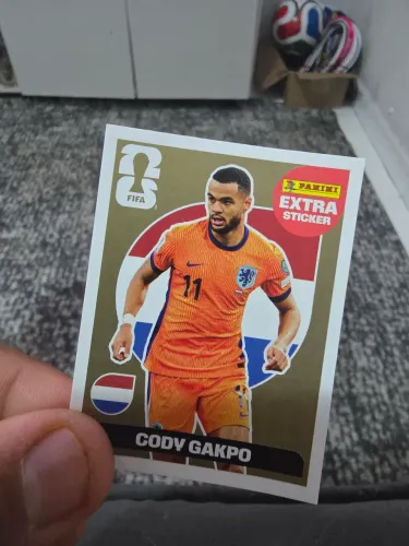 FIGURINHA DA COPA LEGEND CODY GAKPO OURO !!