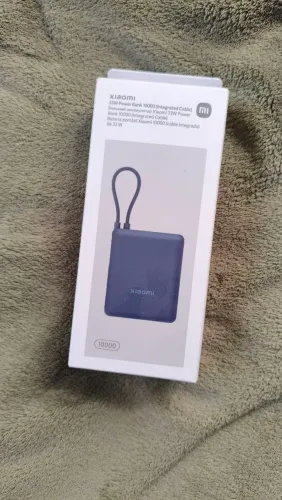 Powerbank Xiaomi 10.000 -Cabo integrado 