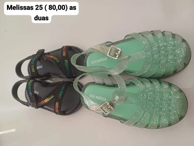Lote melissa infantil 25