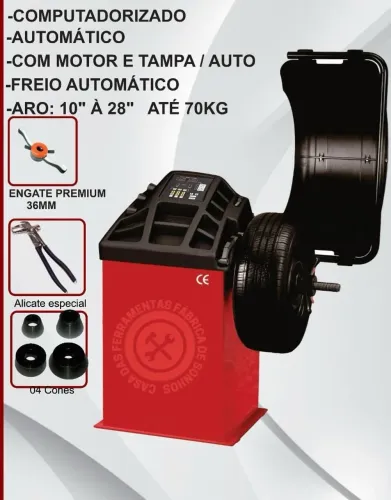 Balanceadora Automatica zero. Com star para carros e caminhonetes