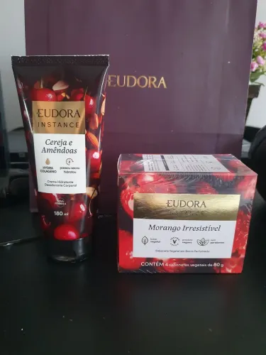 Hidratante e sabonetes Eudora