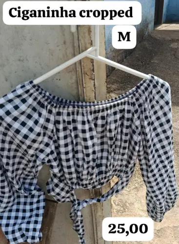  Cropped ciganinha 