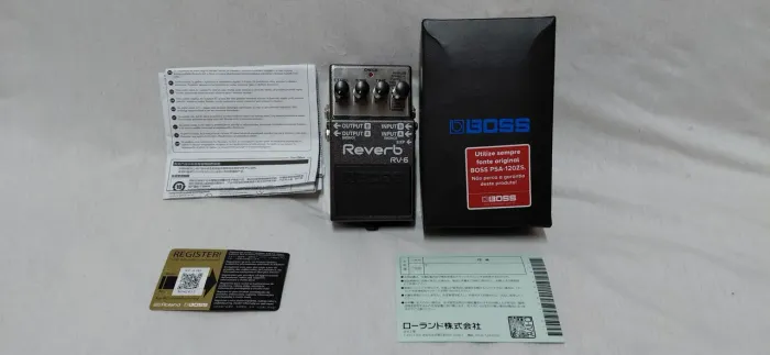 Pedal Boss RV-6 Digital Reverb(Zero)