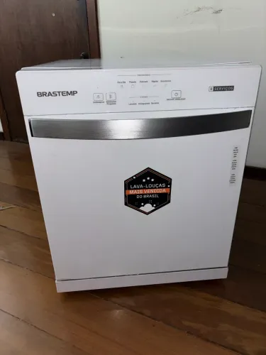 Lava-Louças Brastemp 8 Serviços INOX Nova - Nunca Usada