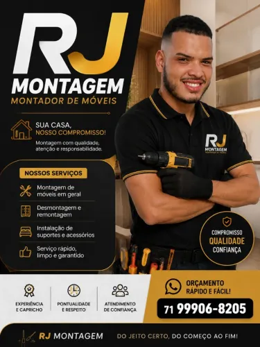 Montagem e instalação de móveis em geral