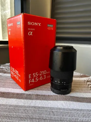 Lente Sony 55-210 f4.5-6.3
