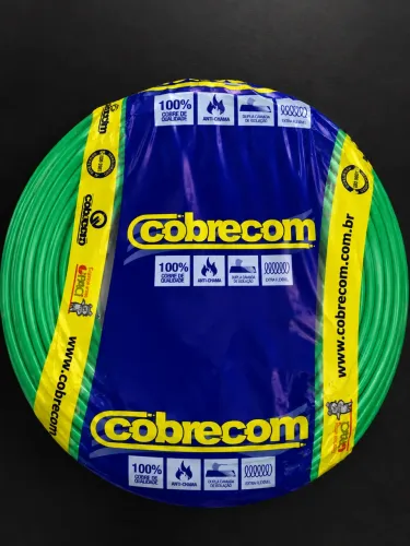 Vendo rolo de Cabo Flexível Cobrecom 4,0 mm², com 100 metros