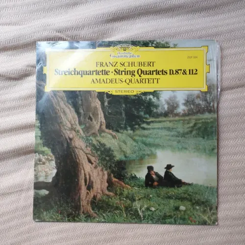 LP Schubert String Quartets D.87 & 112 Amadeus-Quartett Deutsche Grammophon Lacrado Novo