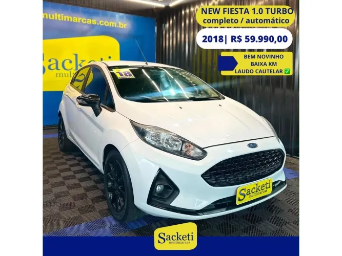 Ford Fiesta 1.6 SE Hatch 16V Flex 4P Powershift 2018