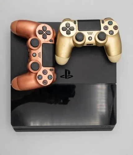 ps4, 1 tera, 2 controles.