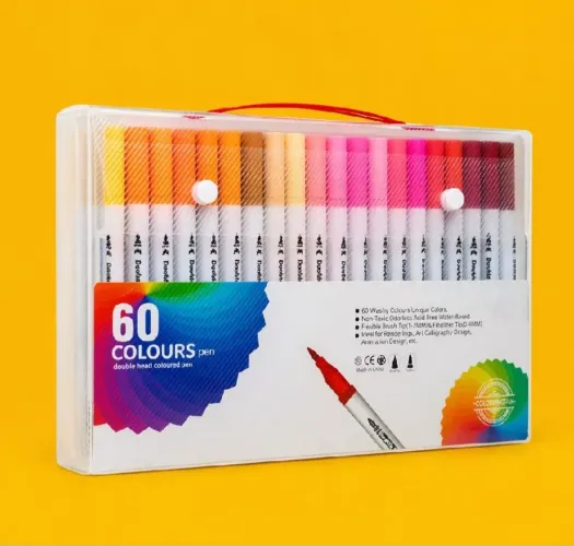 CANETINHA 60 CORES MALETA