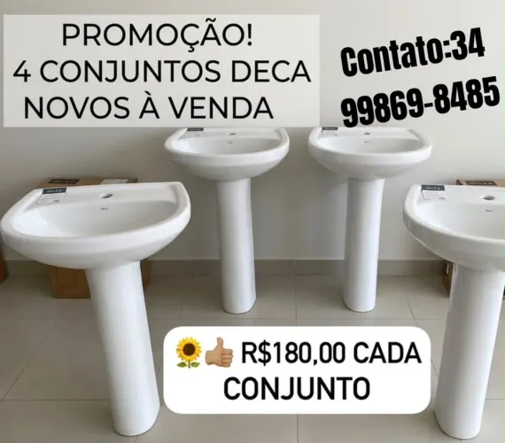 Pia + coluna deca