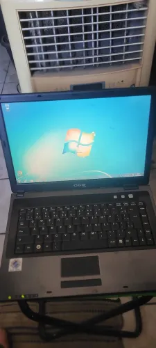 Notebook clássica retro cce..
