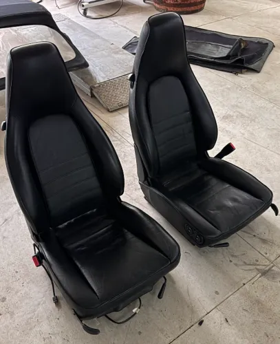 Par bancos Originais Porsche 964 elétricos Sport Seats
