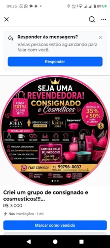 revenda no consignado e cosmesticos o boticario