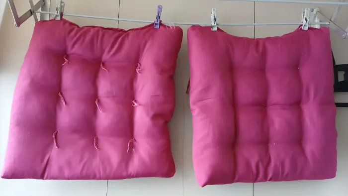 Assentos almofadas pink